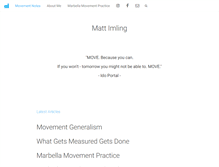 Tablet Screenshot of mattimling.com